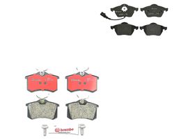 Kit De Balatas Bajos Metales Delanteras y Traseras