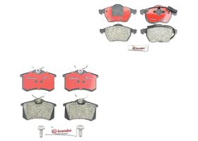 Kit De Balatas Bajos Metales Delanteras y Traseras