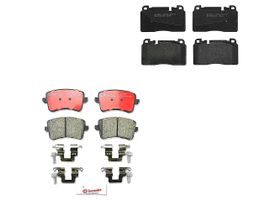 Kit De Balatas Bajos Metales Delanteras y Traseras