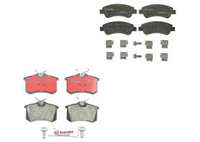 Kit De Balatas Bajos Metales Delanteras y Traseras