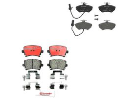 Kit De Balatas Bajos Metales Delanteras y Traseras