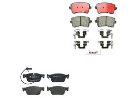 Kit De Balatas Bajos Metales Delanteras y Traseras