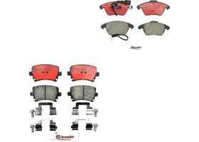 Kit De Balatas Bajos Metales Delanteras y Traseras