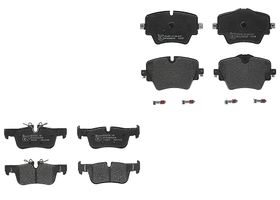 Kit De Balatas Bajos Metales Delanteras y Traseras