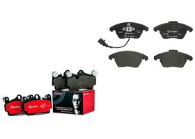 Kit De Balatas Bajos Metales Delanteras y Traseras