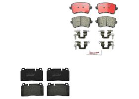 Kit De Balatas Bajos Metales Delanteras y Traseras