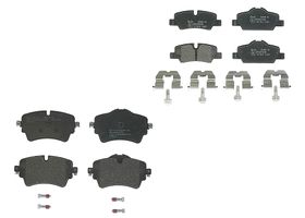 Kit De Balatas Bajos Metales Delanteras y Traseras