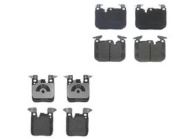 Kit De Balatas Bajos Metales Delanteras y Traseras