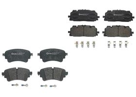 Kit De Balatas Bajos Metales Delanteras y Traseras