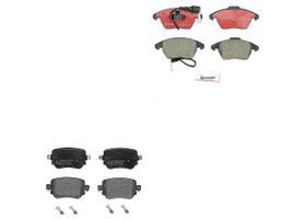 Kit De Balatas Bajos Metales Delanteras y Traseras