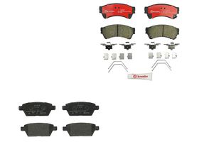 Kit De Balatas Bajos Metales Delanteras y Traseras