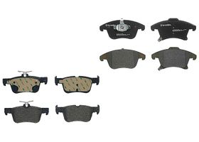 Kit De Balatas Bajos Metales Delanteras y Traseras