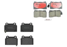 Kit De Balatas Bajos Metales Delanteras y Traseras