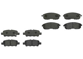 Kit De Balatas Bajos Metales Delanteras y Traseras