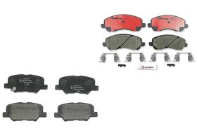 Kit De Balatas Bajos Metales Delanteras y Traseras