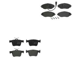 Kit De Balatas Bajos Metales Delanteras y Traseras