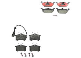 Kit De Balatas Bajos Metales Delanteras y Traseras