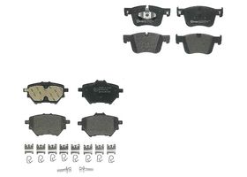 Kit De Balatas Bajos Metales Delanteras y Traseras