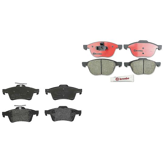 brembo-kit-de-balatas-bajos-metales-delanteras-y-traseras-volvo-c30-2007-2013-c30-0