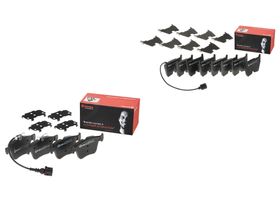 Kit De Balatas Bajos Metales Delanteras y Traseras