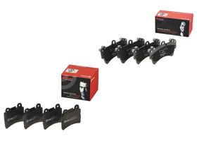 Kit De Balatas Bajos Metales Delanteras y Traseras