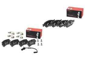 Kit De Balatas Bajos Metales Delanteras y Traseras