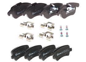 Kit De Balatas Bajos Metales Delanteras y Traseras