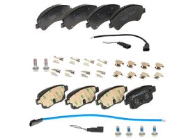 Kit De Balatas Bajos Metales Delanteras y Traseras