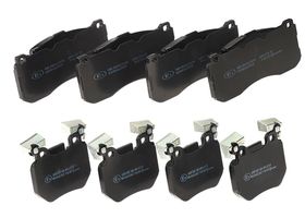 Kit De Balatas Bajos Metales Delanteras y Traseras