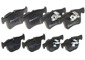 Kit De Balatas Bajos Metales Delanteras y Traseras