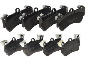 Kit De Balatas Bajos Metales Delanteras y Traseras