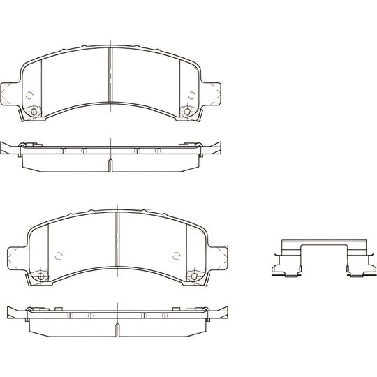 brembo-balatas-ceramicas-traseras-chevrolet-express-2003-2004-express-3500-v8-6-0l-0 brembo-balatas-ceramicas-traseras-chevrolet-express-2003-2004-express-3500-v8-6-0l-0