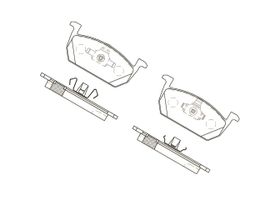 Balatas Cerámicas Delanteras