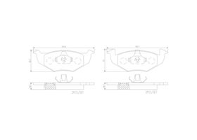 Balatas Cerámicas Delanteras