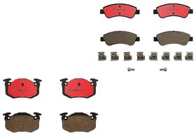 Kit De Balatas Ceramicas Delanteras y Traseras