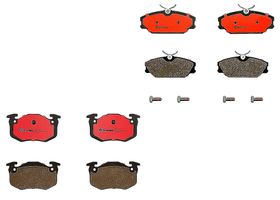 Kit De Balatas Ceramicas Delanteras y Traseras