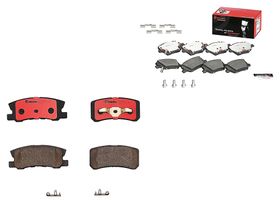 Kit De Balatas Ceramicas Delanteras y Traseras