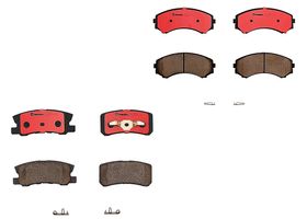 Kit De Balatas Ceramicas Delanteras y Traseras