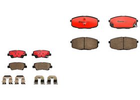 Kit De Balatas Ceramicas Delanteras y Traseras