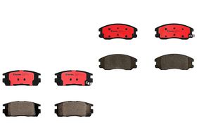 Kit De Balatas Ceramicas Delanteras y Traseras