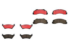 Kit De Balatas Ceramicas Delanteras y Traseras