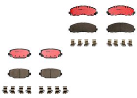Kit De Balatas Cerámicas Delanteras y Traseras