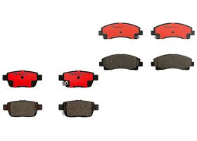 Kit De Balatas Ceramicas Delanteras y Traseras