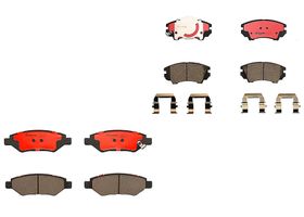 Kit De Balatas Ceramicas Delanteras y Traseras