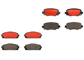 Kit De Balatas Ceramicas Delanteras y Traseras