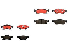 Kit De Balatas Ceramicas Delanteras y Traseras