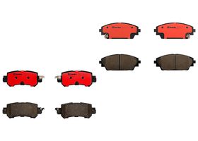 Kit De Balatas Ceramicas Delanteras y Traseras