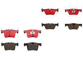 Kit De Balatas Ceramicas Delanteras y Traseras