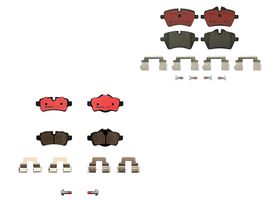 Kit De Balatas Ceramicas Delanteras y Traseras