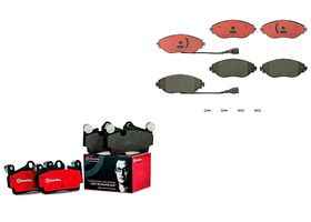 Kit De Balatas Ceramicas Delanteras y Traseras